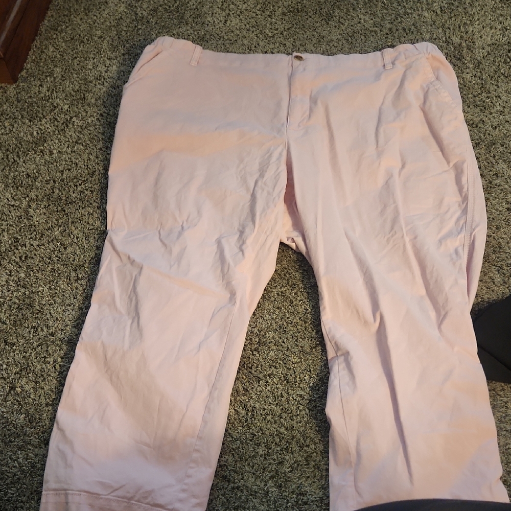 Old Navy Women's Light Pink OG Wide Leg Chino
